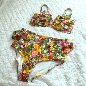 Florals and Fruit Bikini